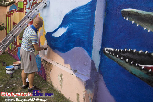 Graffiti na Dzień Dziecka