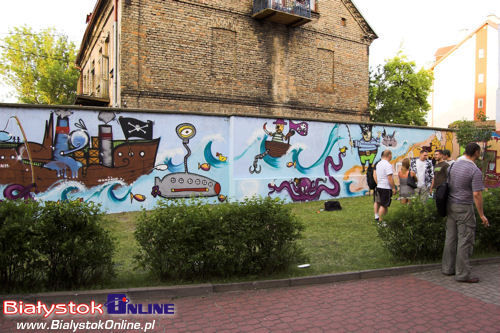 Graffiti na Dzień Dziecka