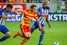 Mecz Jagiellonia Białystok - Wisła Płock