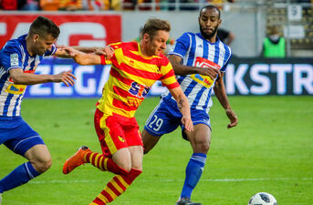 Mecz Jagiellonia Białystok - Wisła Płock