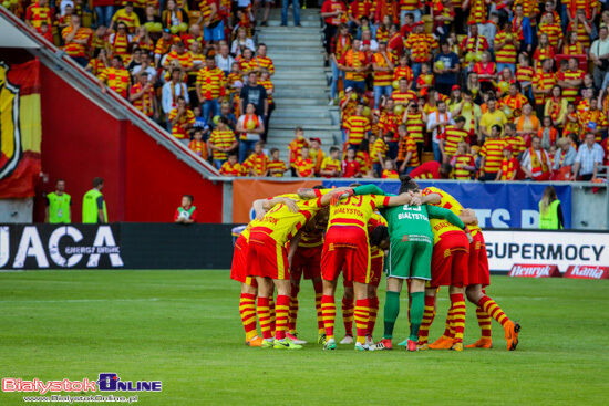 Mecz Jagiellonia Białystok - Wisła Płock