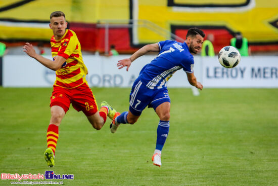 Mecz Jagiellonia Białystok - Wisła Płock