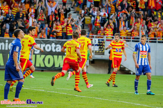Mecz Jagiellonia Białystok - Wisła Płock