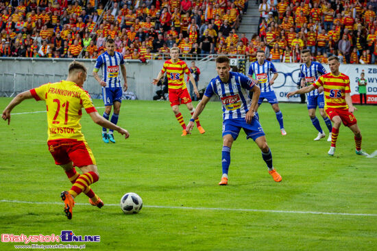 Mecz Jagiellonia Białystok - Wisła Płock