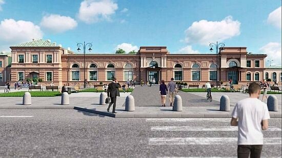 Dworzec PKP Białystok po przebudowie