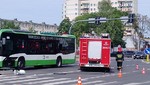 2018.07.09 - Wypadek autobusu BKM przy ul. Wyszyńskiego