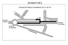 ul. K. Ciołkowskiego - zmiany dla kierowców