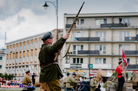 Inscenizacja walk z okresu wojny polsko-bolszewickiej 1920 roku