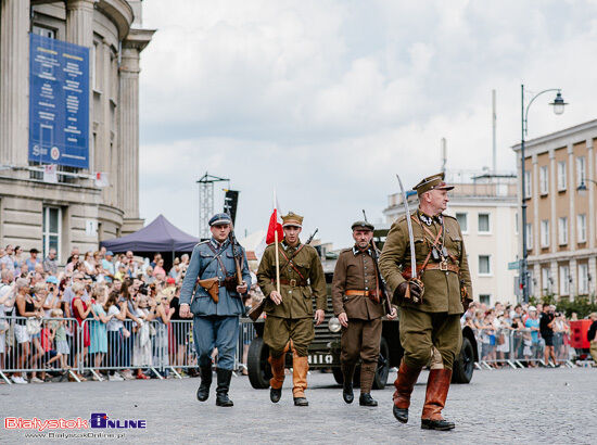 Inscenizacja walk z okresu wojny polsko-bolszewickiej 1920 roku