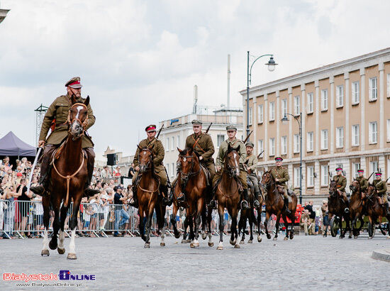 Inscenizacja walk z okresu wojny polsko-bolszewickiej 1920 roku
