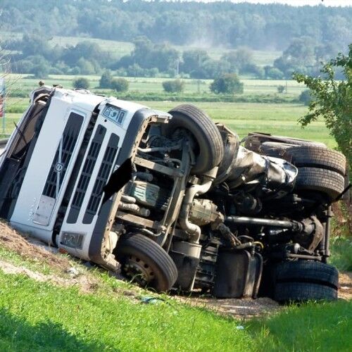 Wypadek 5 aut w Knyszynie