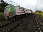 2018.09.14 - Wypadek pociągu na trasie Białystok-Szepietowo