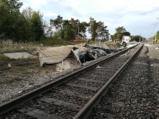 Wypadek pociągu na trasie Białystok-Szepietowo