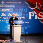 Jarosław Kaczyński i Mateusz Morawiecki w Białymstoku