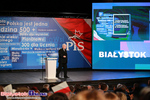 Jarosław Kaczyński i Mateusz Morawiecki w Białymstoku