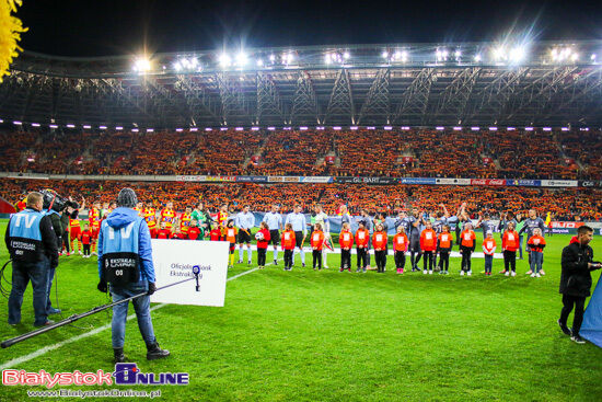 Mecz Jagiellonia Białystok - Legia Warszawa