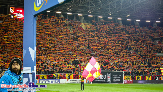 Mecz Jagiellonia Białystok - Legia Warszawa