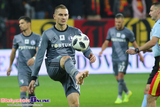 Mecz Jagiellonia Białystok - Legia Warszawa