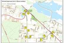 Organizacja ruchu wokół cmentarzy