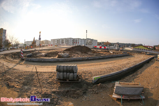 Trasa niepodległości. Postęp prac na budowie