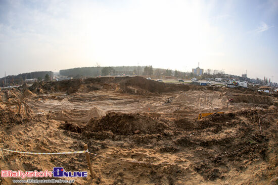 Trasa niepodległości. Postęp prac na budowie