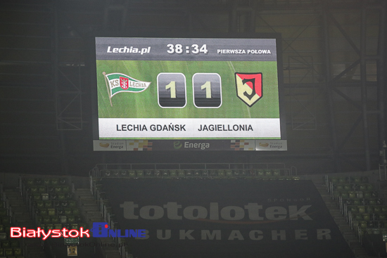 Mecz Lechia Gdańsk - Jagiellonia Białystok