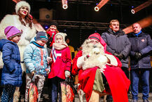 Wizyta św. Mikołaja w Białymstoku