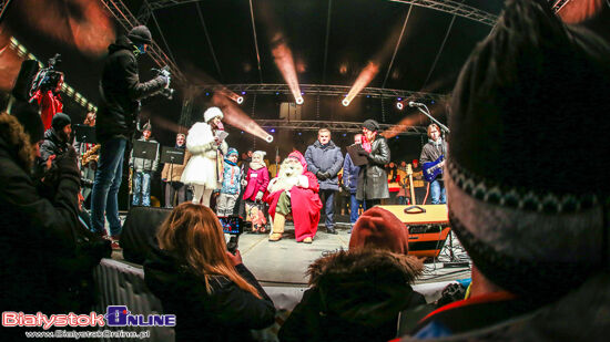 Wizyta Św. Mikołaja w Białymstoku