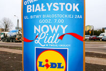 Otwarcie Lidla na Białostoczku