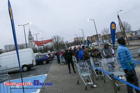 Otwarcie Lidla na Białostoczku