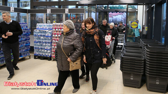 Otwarcie Lidla na Białostoczku