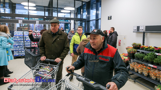 Otwarcie Lidla na Białostoczku