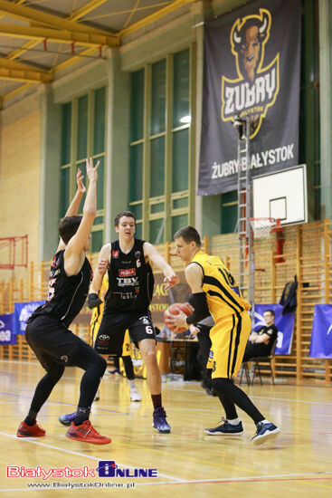 Mecz Żubry Białystok - TBV Start II Lublin