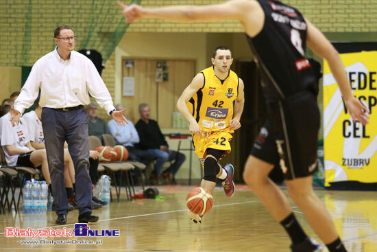 Mecz Żubry Białystok - TBV Start II Lublin