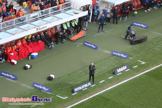 Półfinał Pucharu Polski. Jagiellonia Białystok - Miedź Legnica