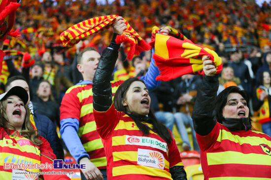 Półfinał Pucharu Polski. Jagiellonia Białystok - Miedź Legnica