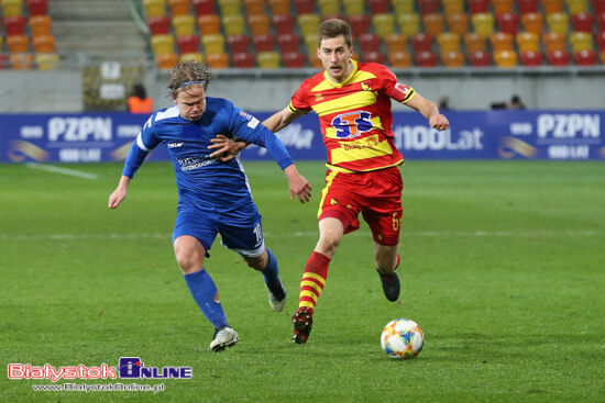 Półfinał Pucharu Polski. Jagiellonia Białystok - Miedź Legnica