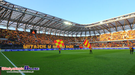 Półfinał Pucharu Polski. Jagiellonia Białystok - Miedź Legnica