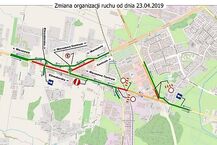 Zmiany w organizacji ruchu: węzeł Porosły i al. Tysiąclecia P.P.