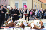 Święcenie pokarmów na Rynku Kościuszki