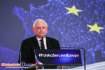 Jarosław Kaczyński i Mateusz Morawiecki w Białymstoku