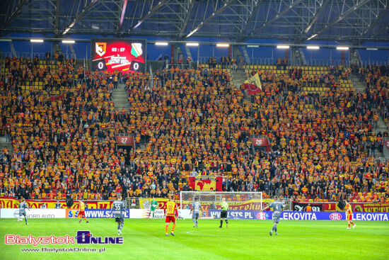 Mecz Jagiellonia Białystok - Legia Warszawa