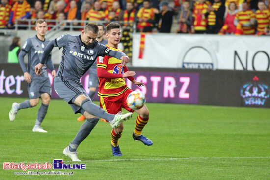 Mecz Jagiellonia Białystok - Legia Warszawa