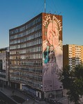 Mural: Wyślij pocztówkę do babci