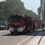 2019.06.13 - Pożar przy ul. Świętojańskiej 12