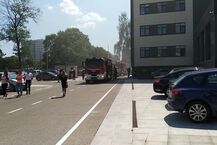 Pożar przy ul. Świętojańskiej 12