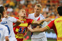 Mecz Jagiellonia Białystok - Raków Częstochowa