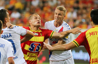 Mecz Jagiellonia Białystok - Raków Częstochowa