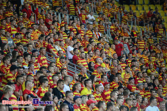 Mecz Jagiellonia Białystok - Raków Częstochowa