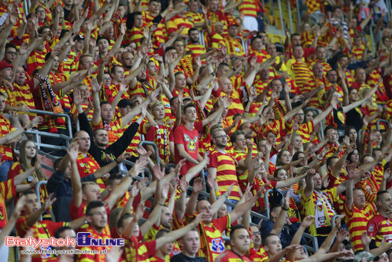 Mecz Jagiellonia Białystok - Raków Częstochowa